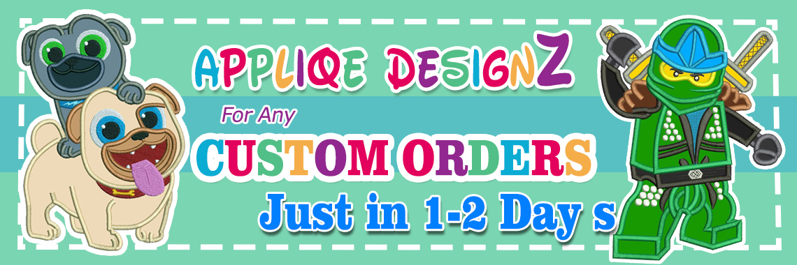 Applique Custom Orders